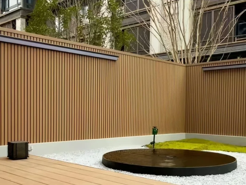 ASA-PVC / ASA Co-extruded Panels For Garden / Courtyard Project