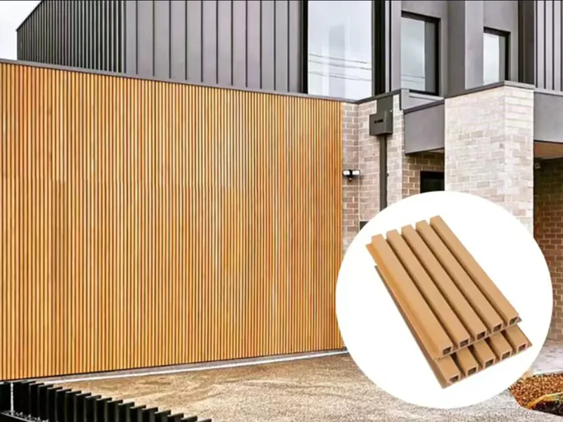 ASA-PVC Outdoor Wall Cladding Project