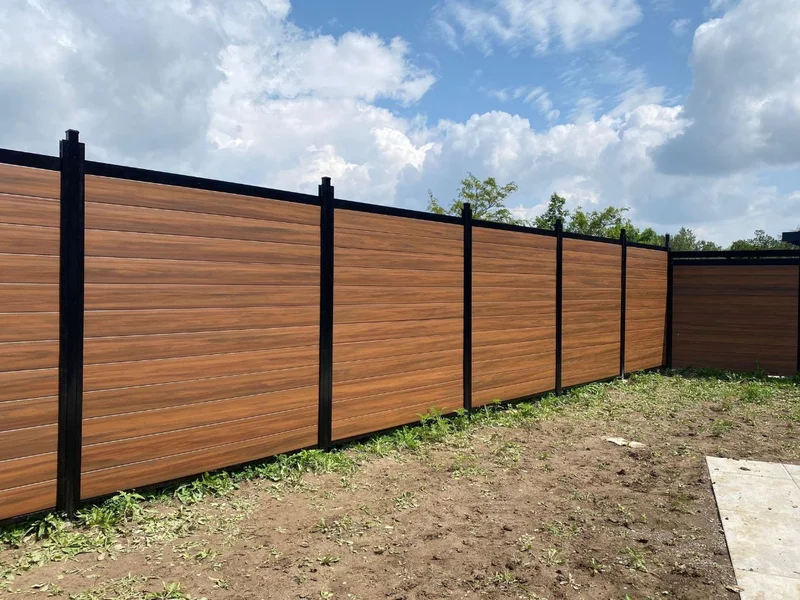 ASA-PVC Outdoor Wall Fencing Project