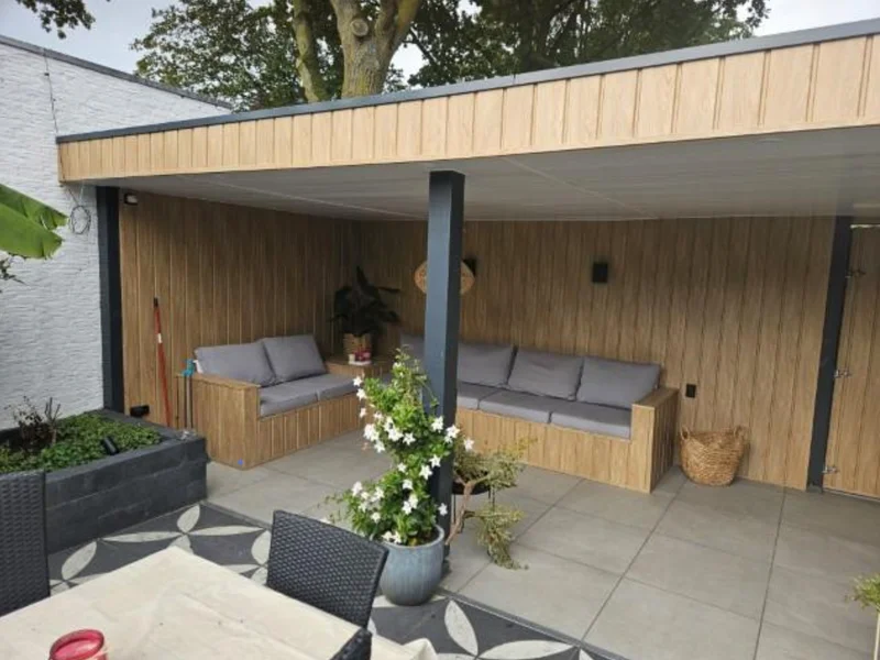 ASA-PVC Wall Panels for Outdoor Living Spaces